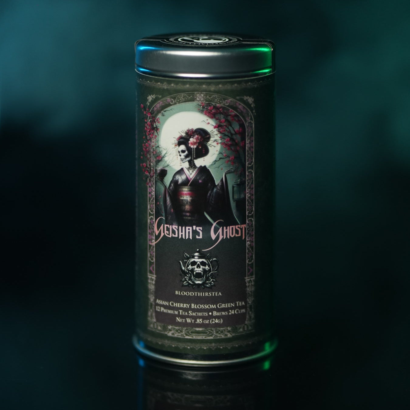 Geisha's Ghost Tea-infused Candle ( All Orders Placed now will be shipped in May )