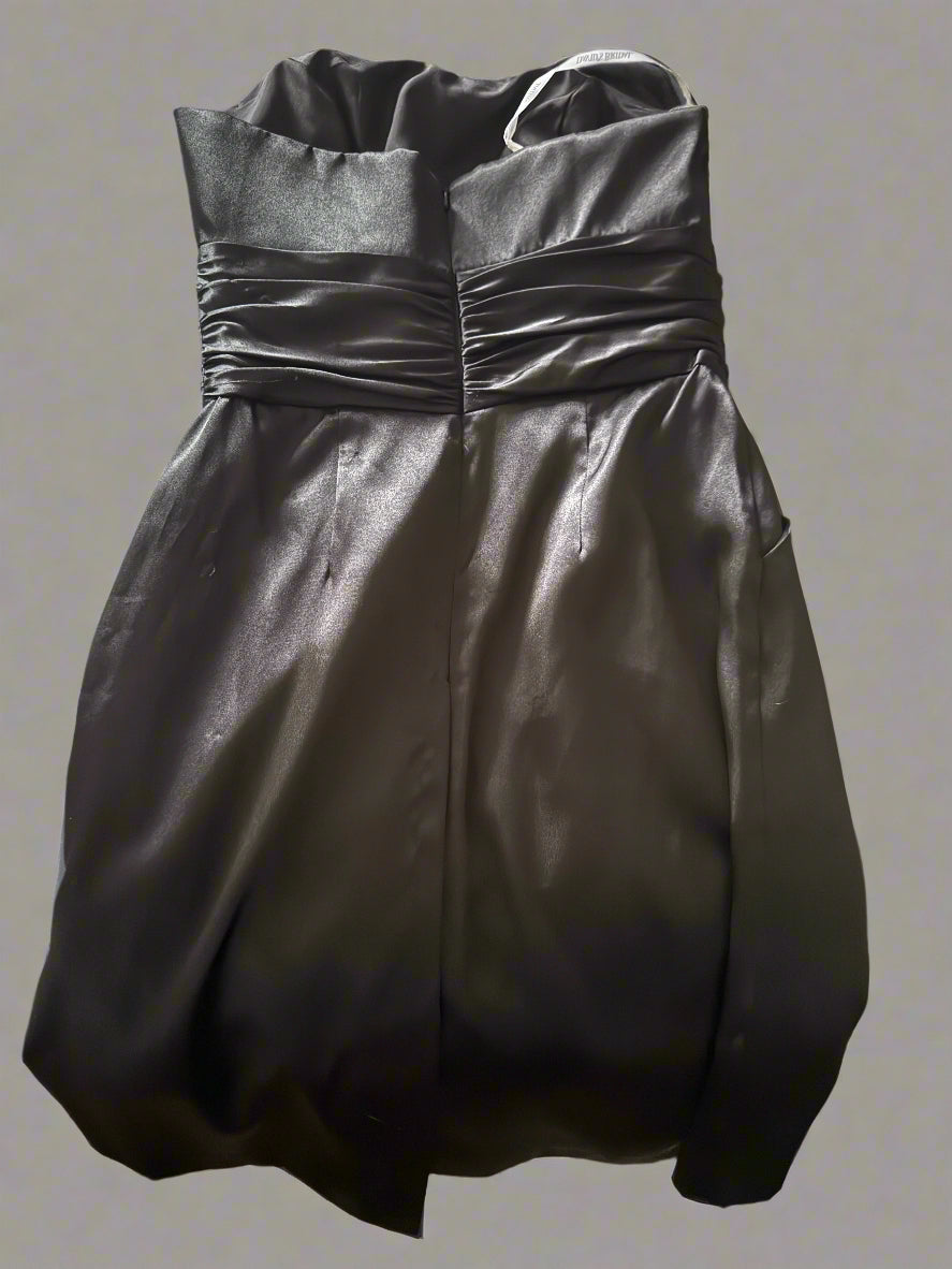 Black Strapless Dress
