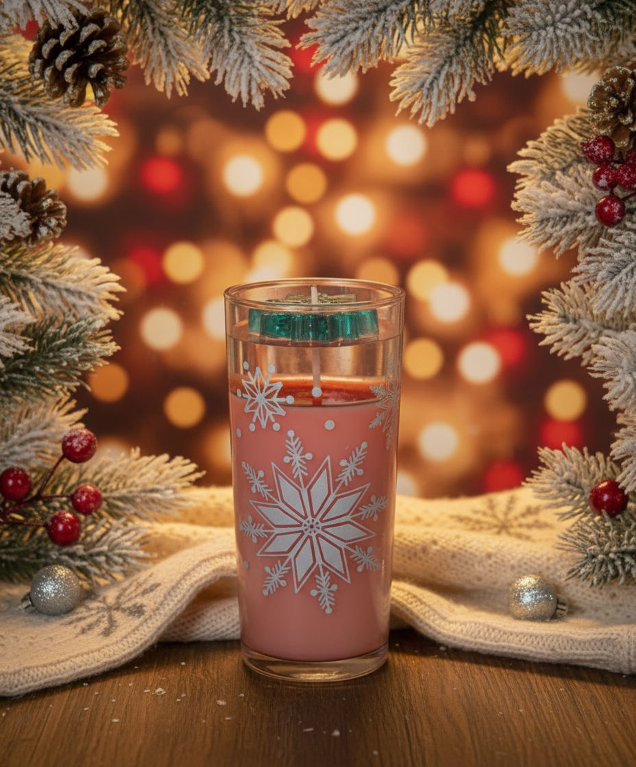 Frosted Cranberry Dream Vanilla Cranberry Soy Candle