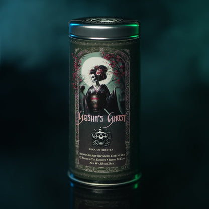 Geisha's Ghost Tea-infused Candle ( All Orders Placed now will be shipped in May )