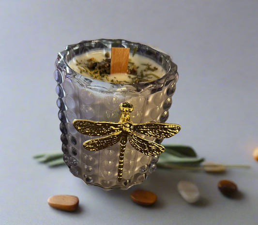 Dragonfly’s Serenity Candle