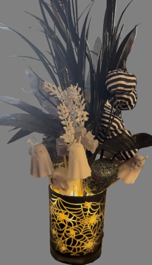 Spooky Glow Candle Bouquet