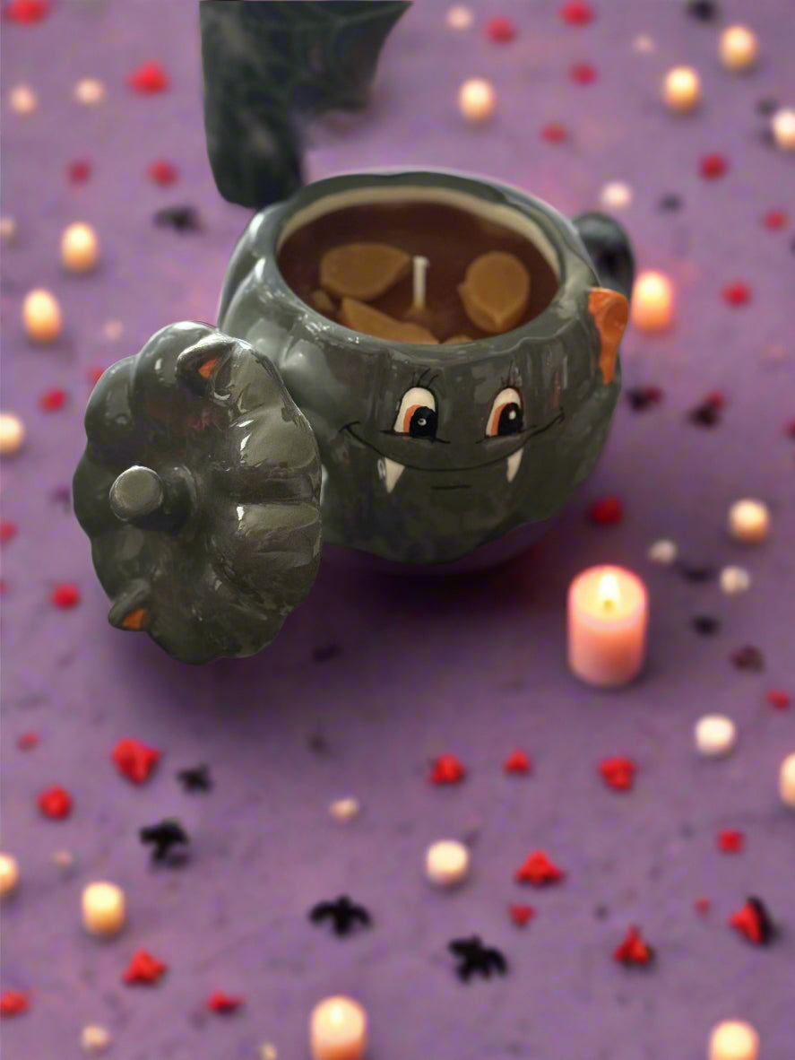 Spooky Vampire Candle