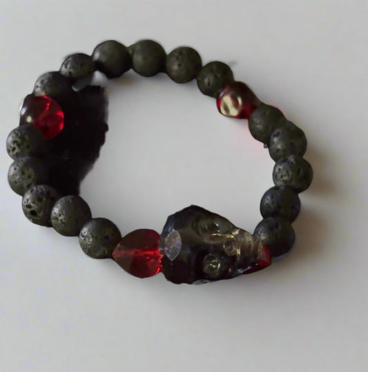 Blood Skull Bracelet