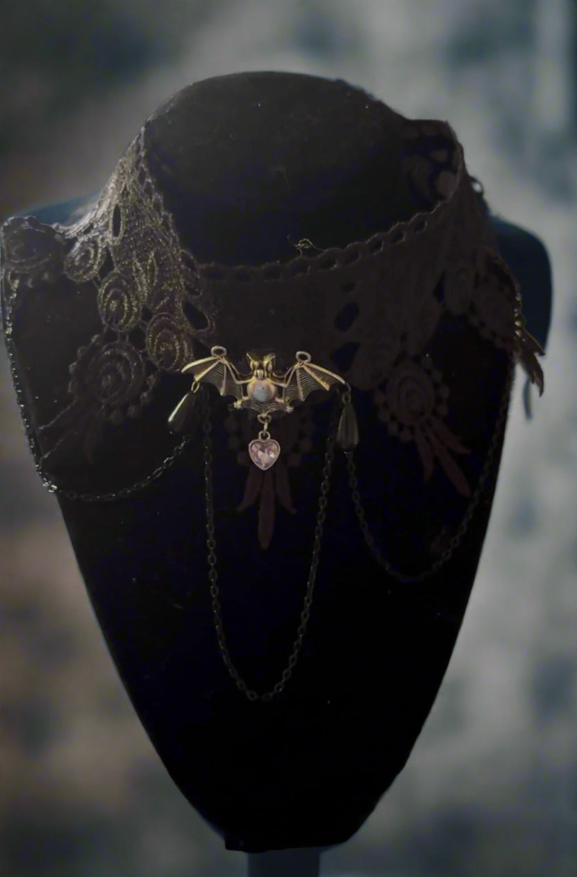 Moonlit Wings Choker