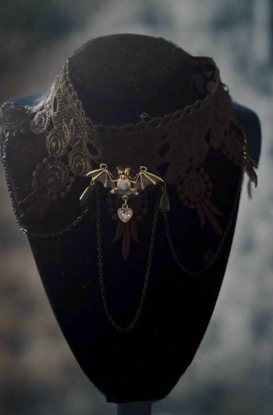 Moonlit Wings Choker