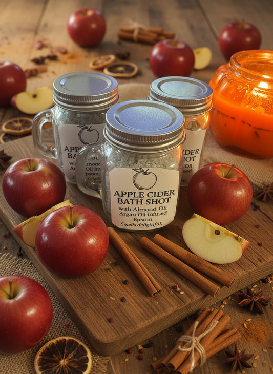 🍎 Apple Cider Bath Shot